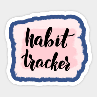 habit tracker 1 Sticker